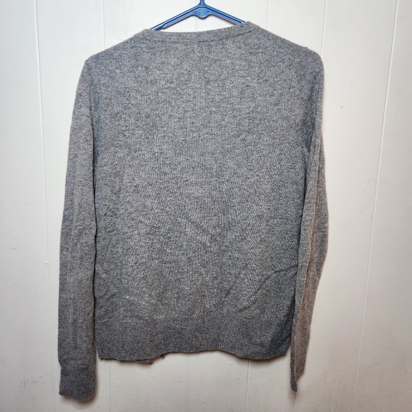 Quince Heather Gray Cashmere Cardigan Size Small - Picture 4 of 15